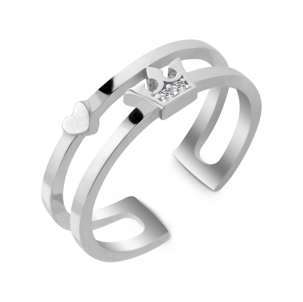 

Серебряное кольцо с фианитами S024-10 GS-4712 р-16.5