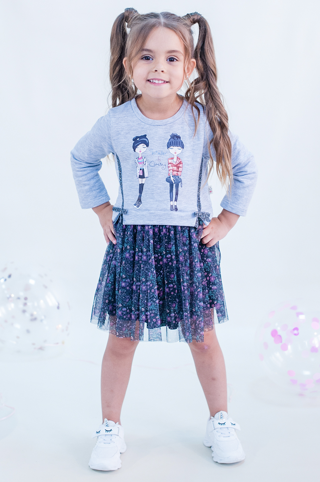

Платье Lilax Kids 92 см Серый (6362919154064)