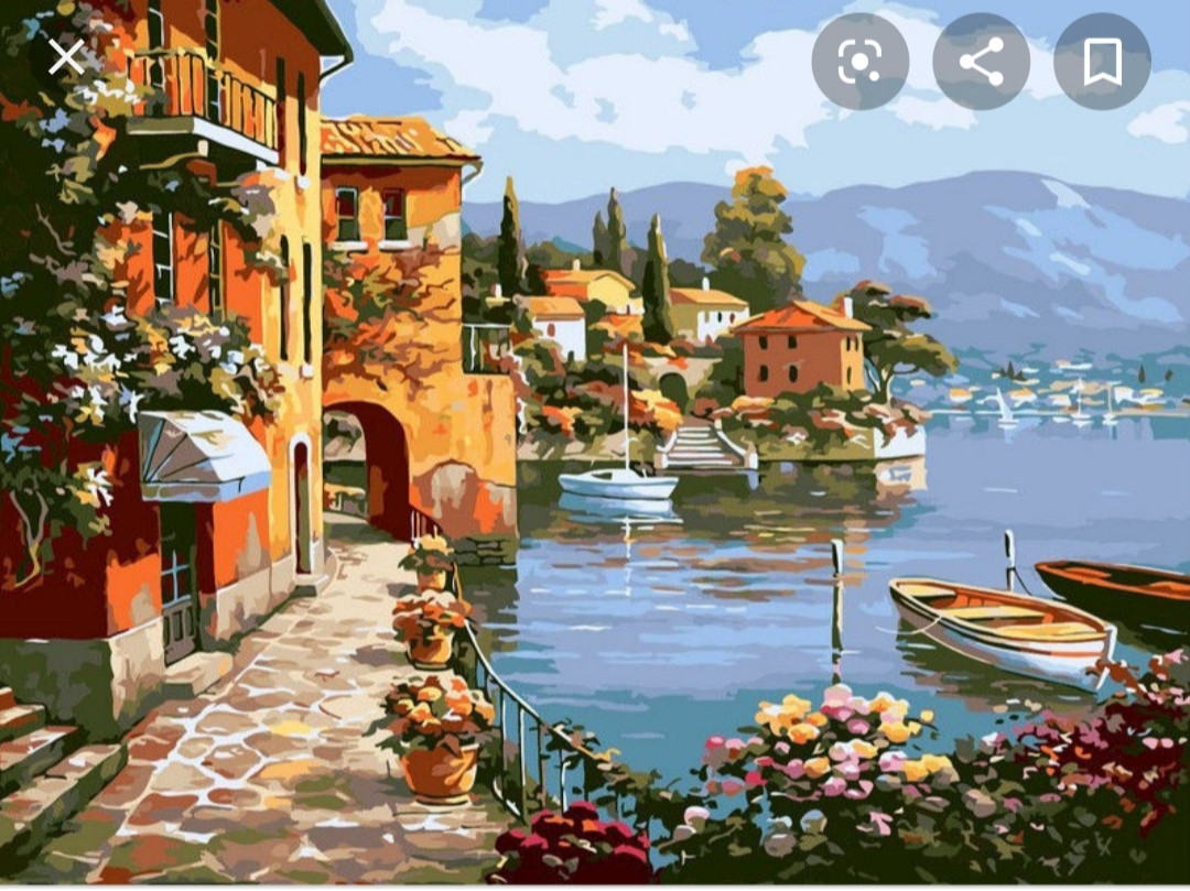 

Картина по номерам "Набережная", №9, рус., в кор. 40*40см, (10шт)