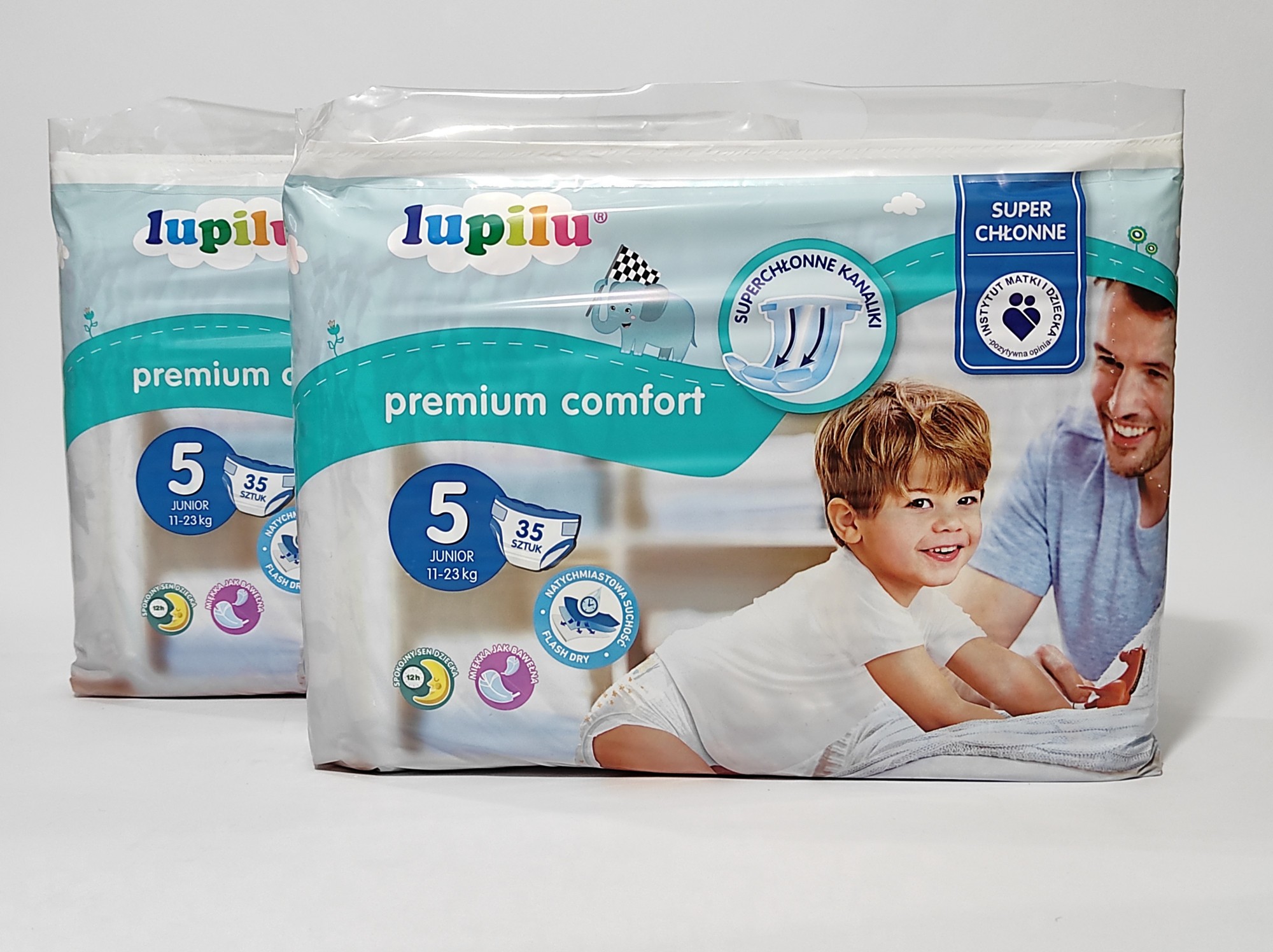 

Підгузники Lupilu Premium comfort 5 розмір, 11-23 кг, 70 шт