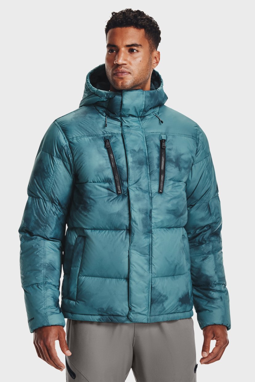 

Мужской бирюзовый пуховик UA CGI Down Printed Jkt Under Armour XXL 1365809-413