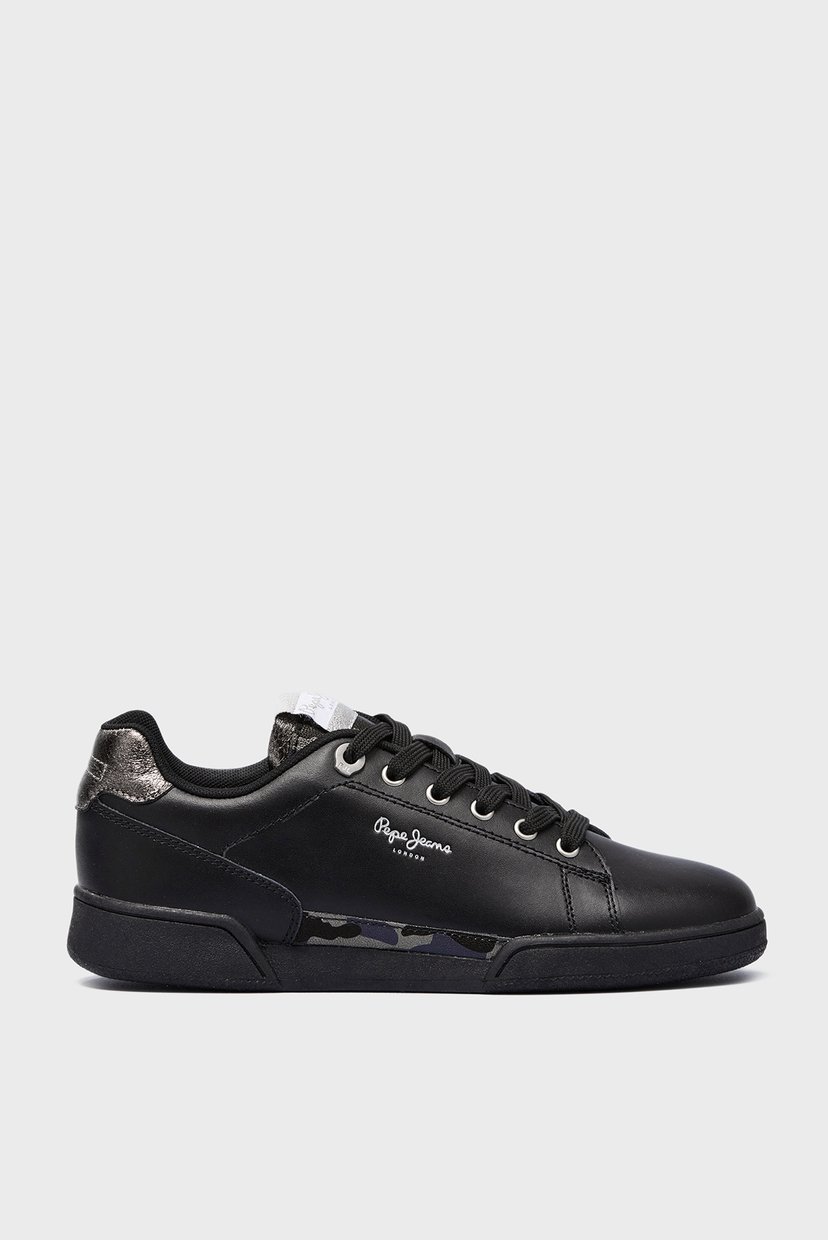 

Женские черные кожаные сникеры LAMBERT CAMU Pepe Jeans 40 PLS31246
