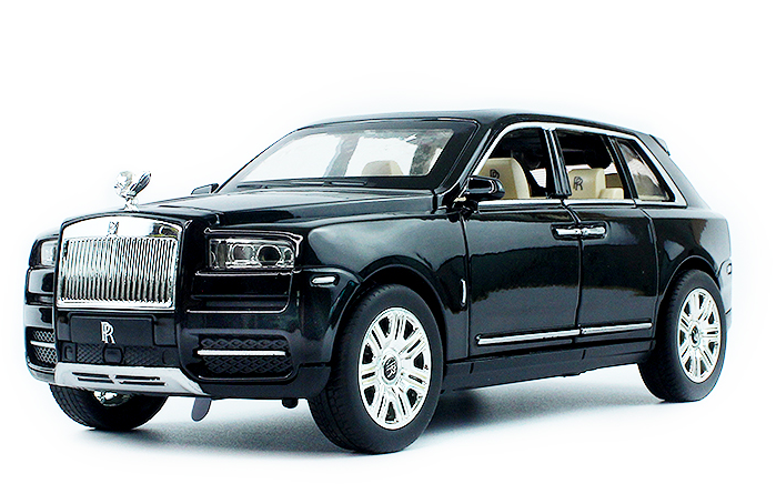 

Металлическая машинка Rolls-Royce Cullinan масштаб 1:24 Black