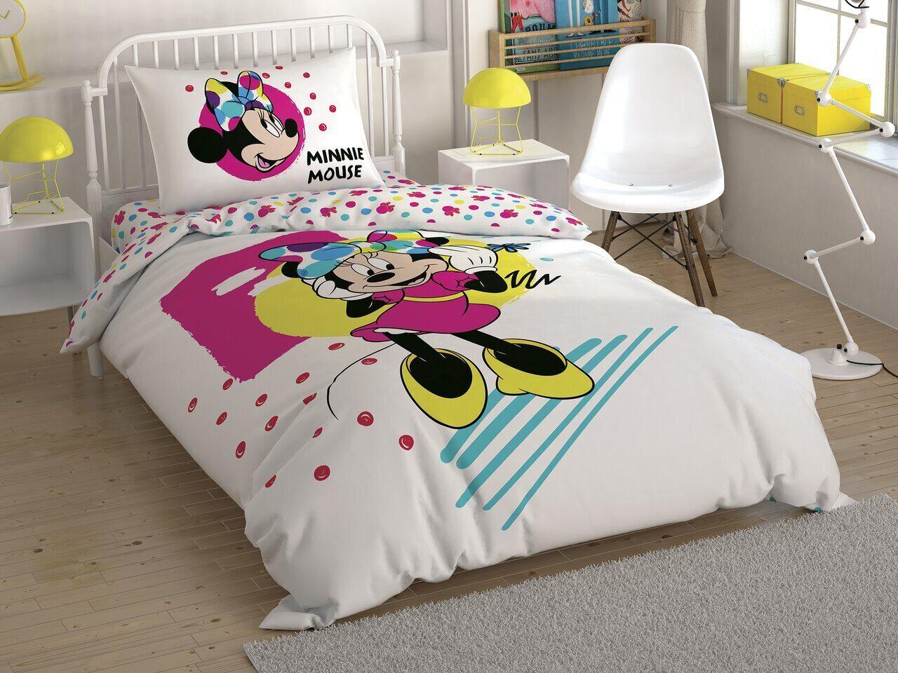 

Постельное белье Tac Disney - Minnie Colour Mayhem 160*220 подростковый