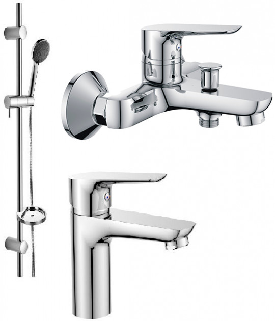 

Набор смесителей для ванны IMPRESE KIT20080 (3 в 1) (28750)