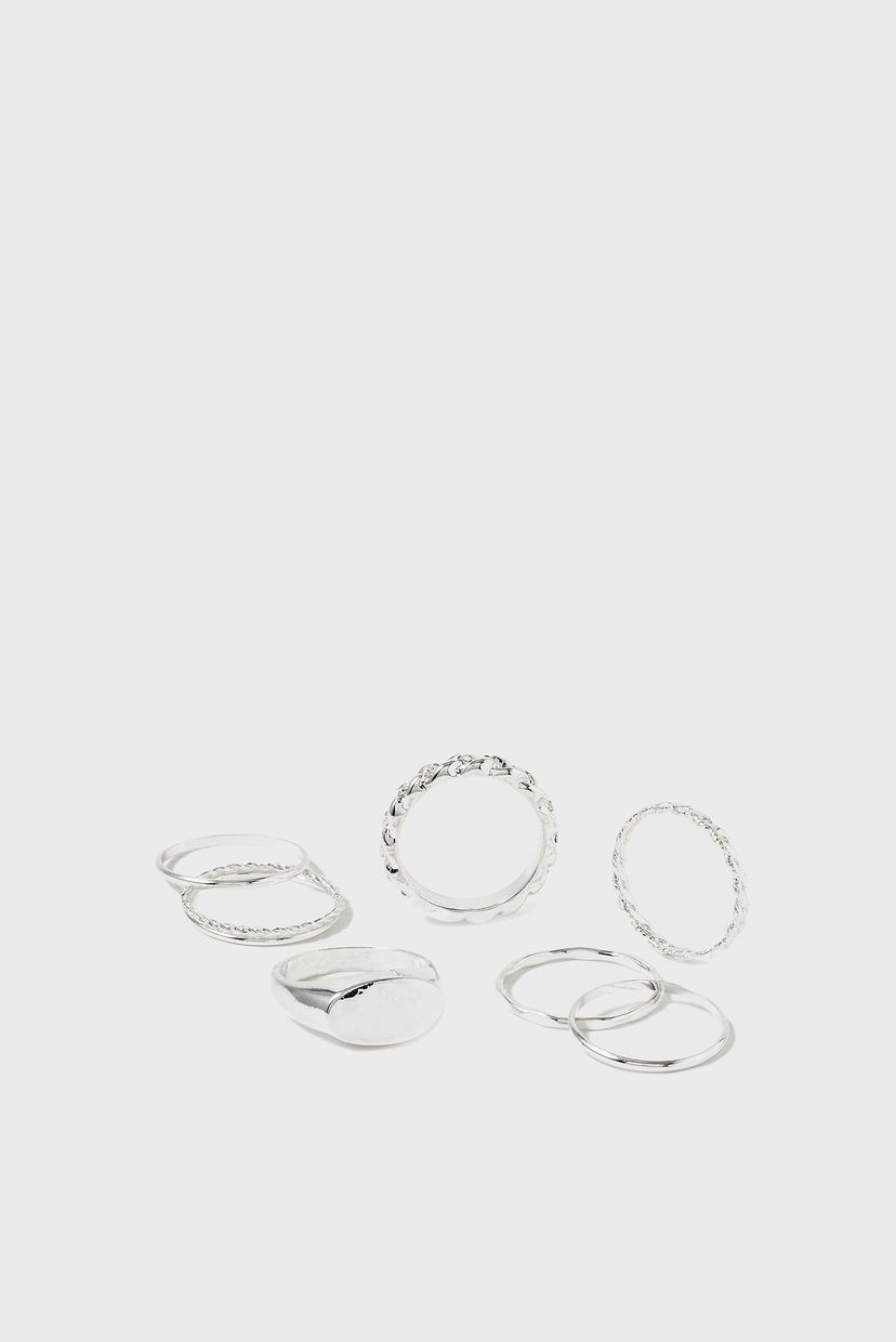 

Женские серебристые кольца (7 шт) DFG BERRY BLUSH Accessorize M 294020