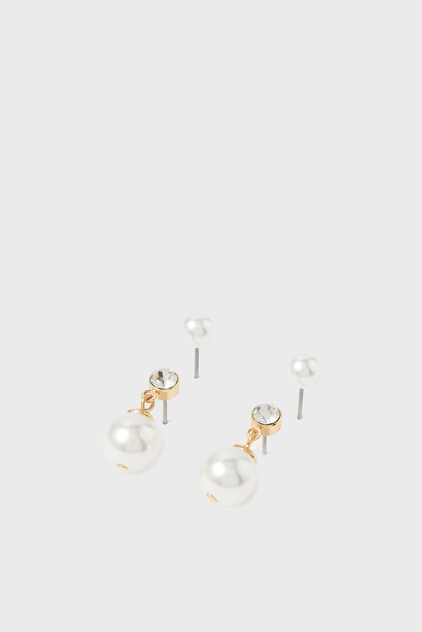 

Женские жемчужные серьги (2 пары) BERRY BLUSH TINY PEA Accessorize OS 281058