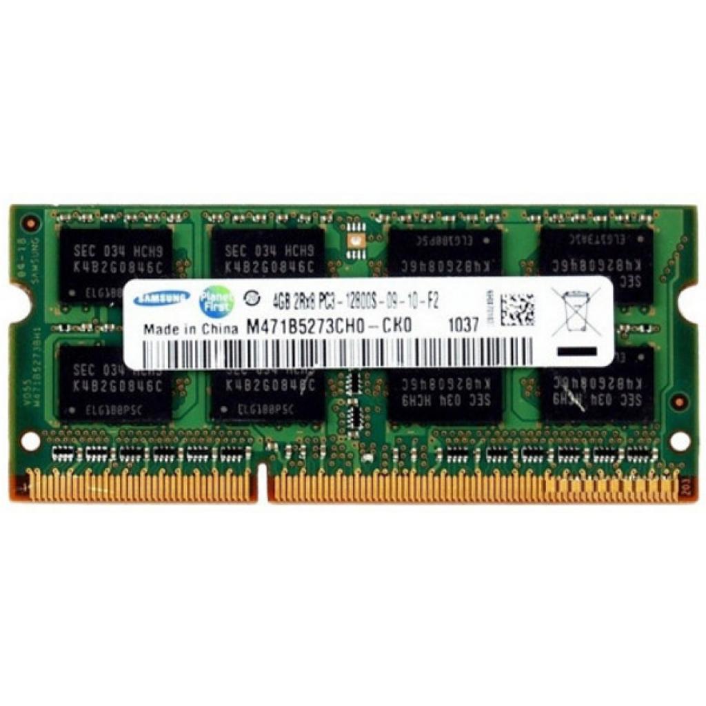 

Модуль памяти для ноутбука SoDIMM DDR3 4GB 1600 MHz Samsung (M471B5273DH0-CK0)