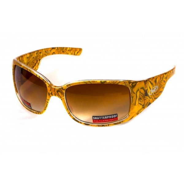 

Очки защитные открытые Global Vision TIGER JAZZ коричневые с градиентом