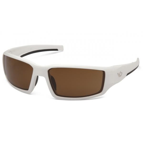 

Очки спортивные защитные открытые Venture Gear PAGOSA White коричневые