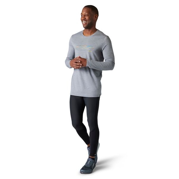 

Термокофта Smartwool Merino Sport 150 Graphic Long Sleeve 2 M Серый