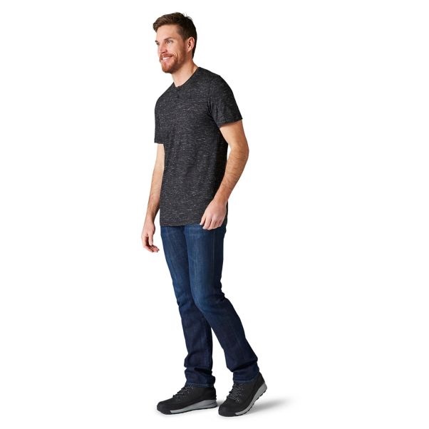 

Термофутболка Smartwool Everyday Exploration Merino Short Sleeve Henley  Черный, Термофутболка Smartwool Everyday Exploration Merino Short Sleeve Henley M Черный