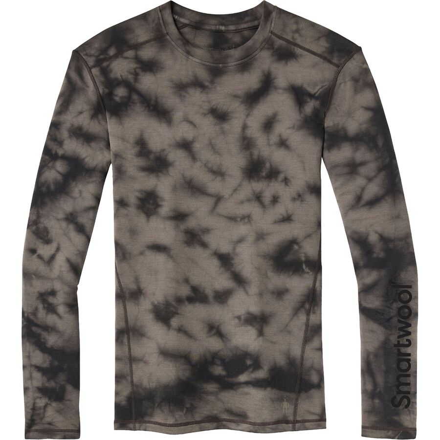 

Термокофта Smartwool Merino 250 Baselayer Plant-Based Dye Logo Crew Boxed M Черный-Серый