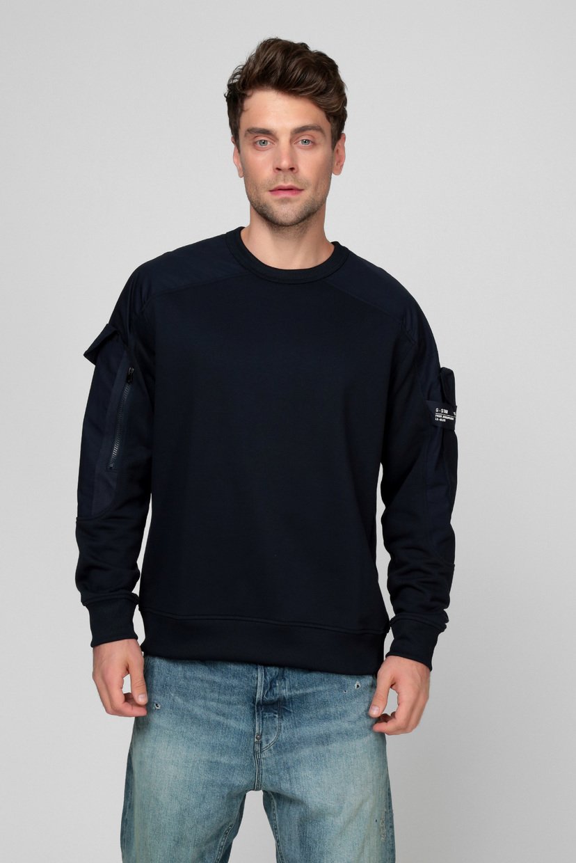 

Мужской синий свитшот G-Star RAW L D19836,A613
