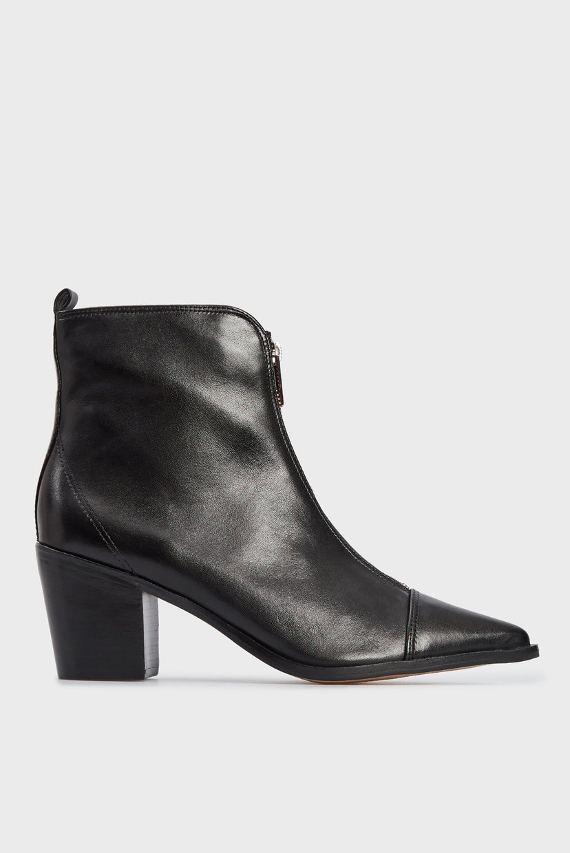 

Женские черные кожаные казаки Arezzo 40 A1117000290001U