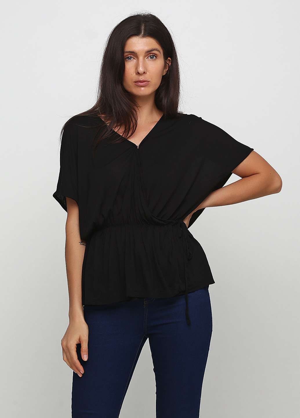 

Блуза H&M S Черный 0639273_черн