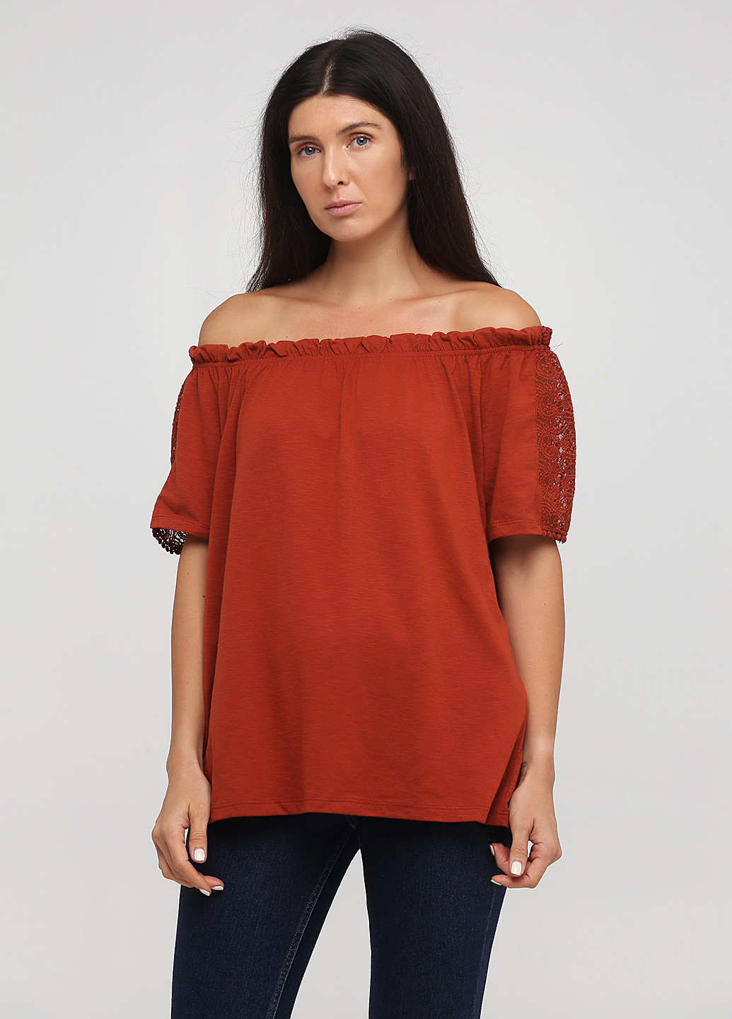 

Блуза C&A  Коричневый 2078279_коричь, Блуза C&A XL Коричневый 2078279_коричь