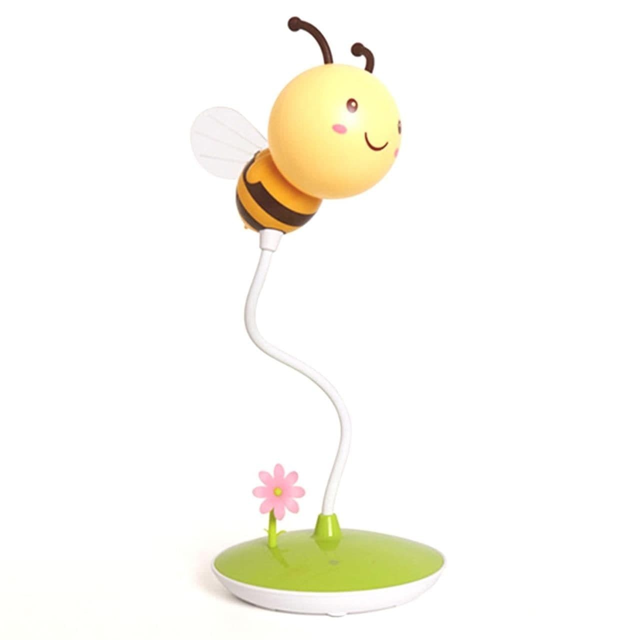 

Настольный оригинальный светильник-ночник id&nd Bee Пчёлка салатовый
