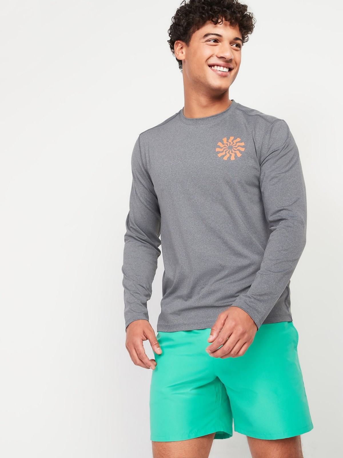 

Спортивный лонгслив Old Navy 21474819  Серый, Спортивный лонгслив Old Navy 21474819 S Серый