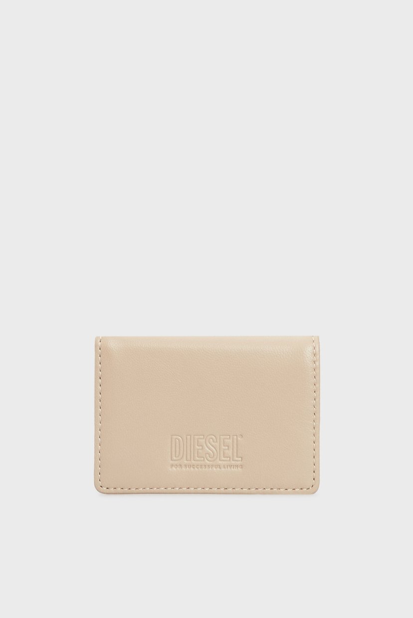 

Женский бежевый кожаный кошелек LEATHERGO / LORETTINA Diesel OS X08047 P1658
