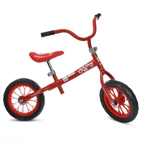 

Детский беговел Profi Kids M 3255-3 (Красный) Надувные колеса 12"