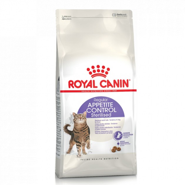 

Сухой корм Royal Canin Sterilised Appetite Control для стерилизованных кошек с 1 до 7 лет 2 кг