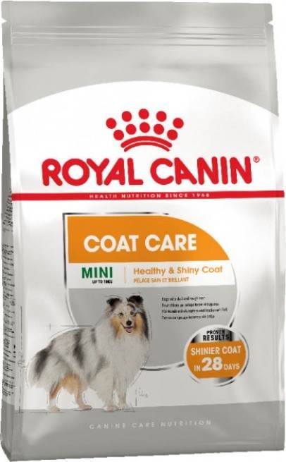 

Сухой корм Royal Canin Mini Coat Care для собак с тусклой и сухой шерстью 3 кг