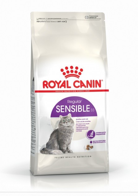 

Сухой корм Royal Canin Sensible для кошек с чувствительной пищеварительной системой 4 кг