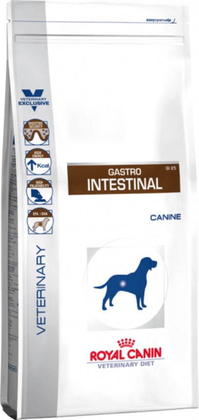

Сухой лечебный корм Royal Canin Gastro Intestinal Canine для собак при нарушении пищеварения 2 кг (769525578)