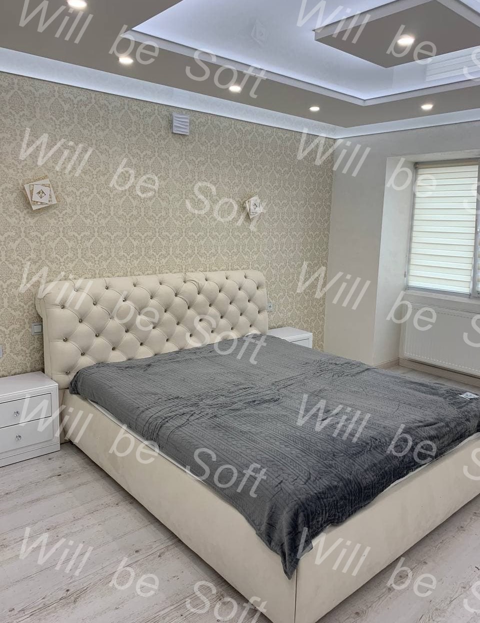 

Плед Colorful Home Евро 200 Х 220 см Серый 849