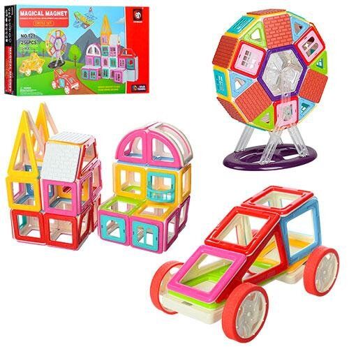 

Магнитный конструктор Bambi 721 Magical Magnet Xinbida (256 деталей)