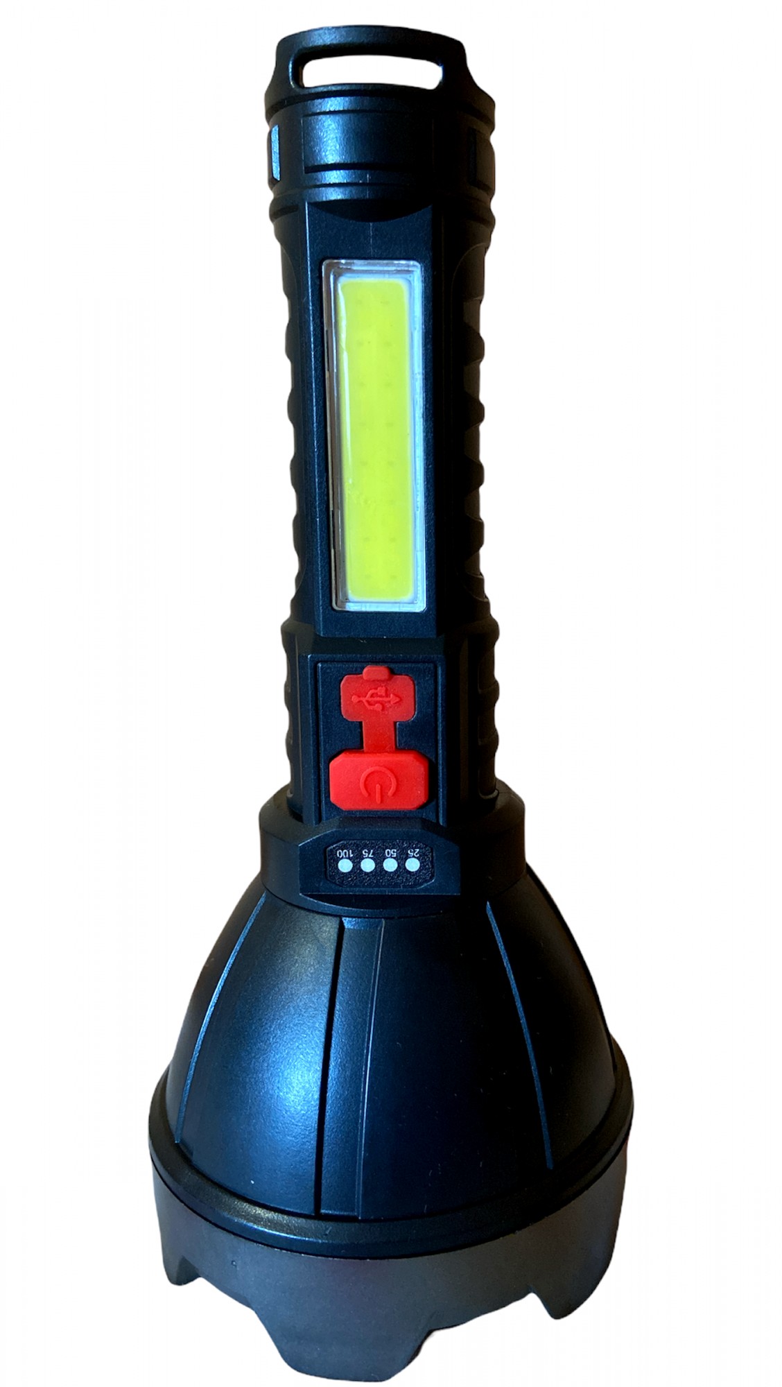 

Фонарь ручной аккумуляторный ZJ-05 зарядка micro USB, с боковой подсветкой