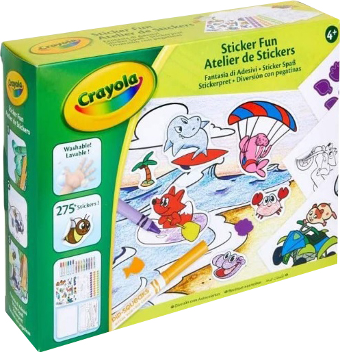 

Набор для творчества Crayola с наклейками (256278.006) (0071662105778)