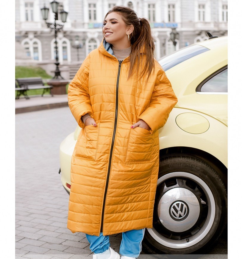 

Куртка двостороння Minova 51084 50-52 Жовта