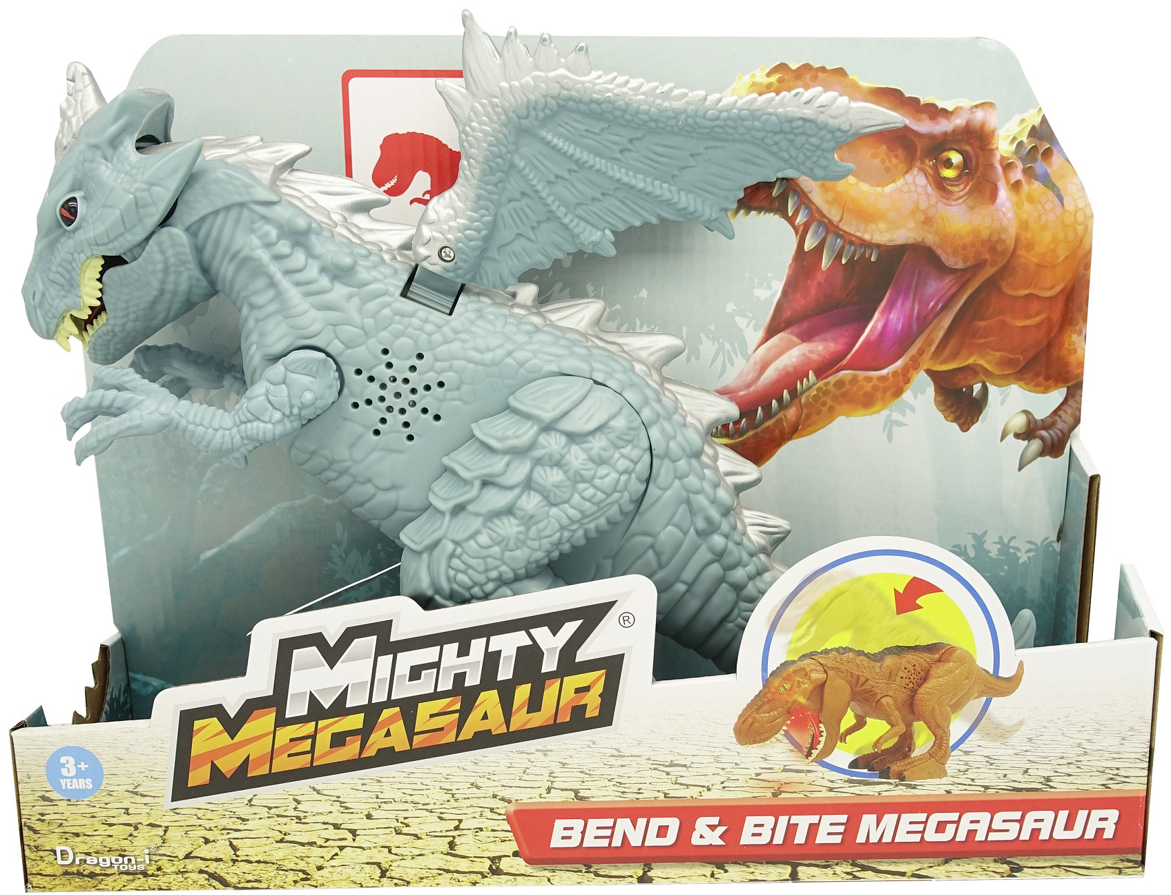 

Интерактивная игрушка Mighty Megasaur Могучий Мегазавр рычащий и кусающий 30 см (4894166800873-1)