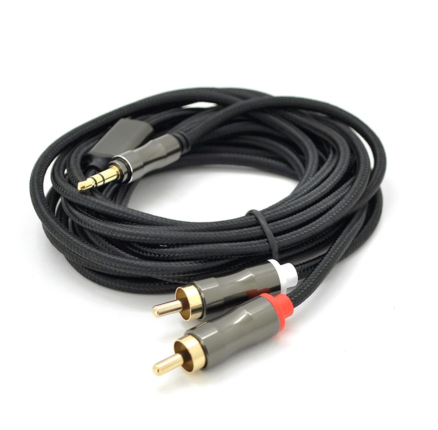 

Аудио кабель Mini-Jack 3.5mm - 2хRCA VEGGIEG AR2-3 3m