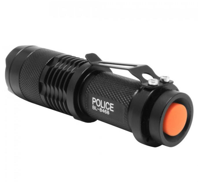 

Фонарик тактический POLICE с линзой BL-8468