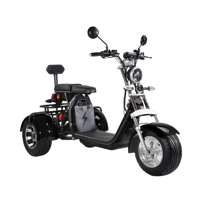 

Электроскутер Citycoco Trio 2000W Black