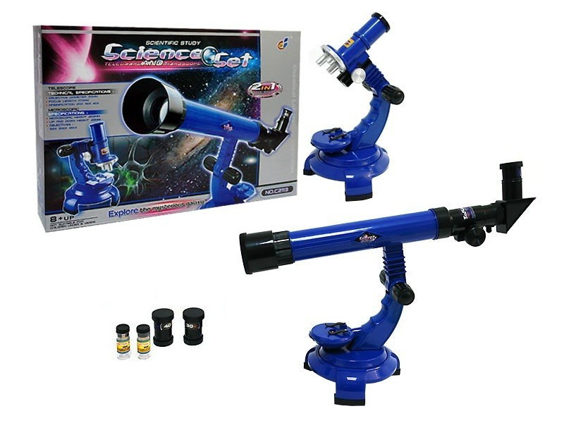 

Детский набор 2в1 телескоп и микроскоп Huada Toys C2113