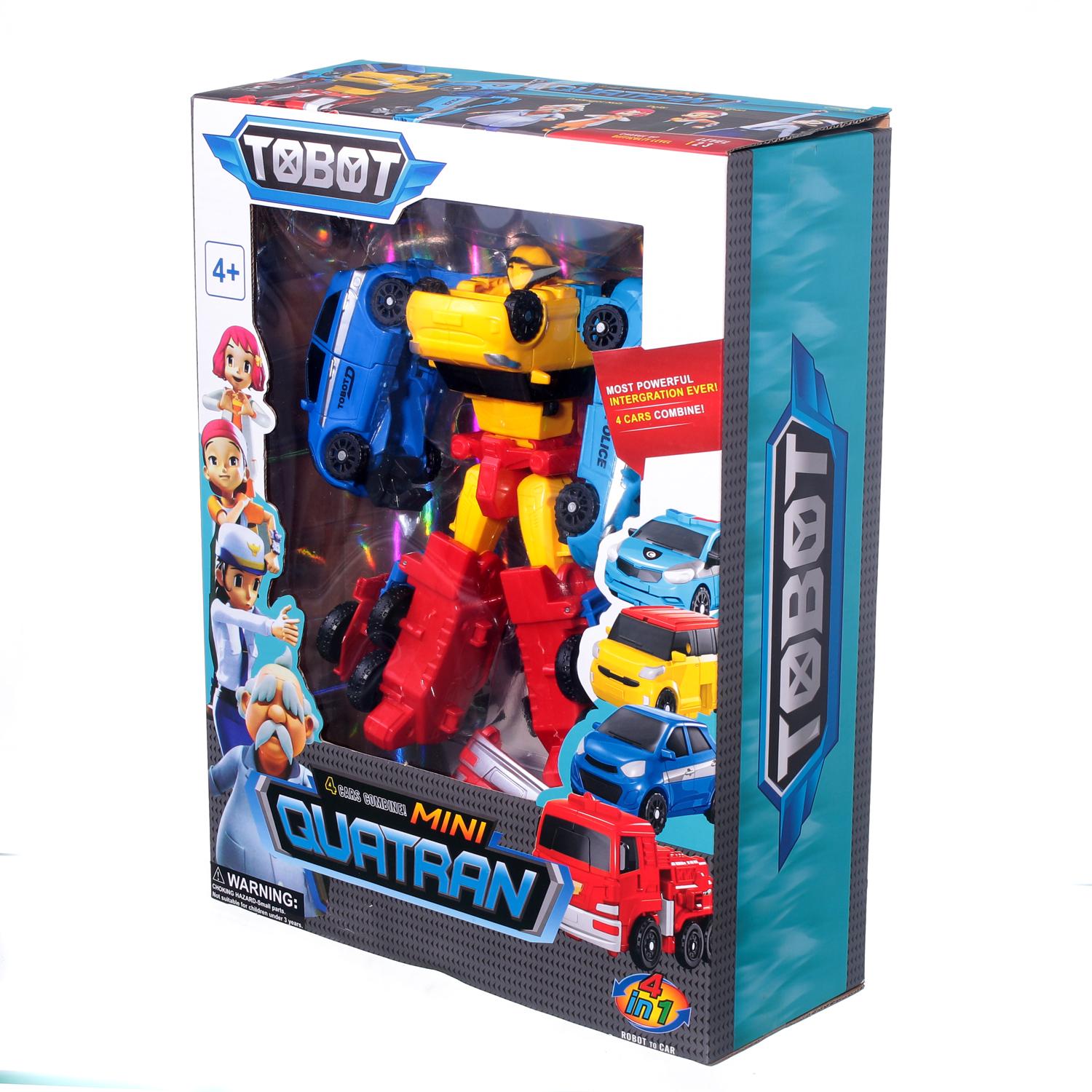 

Тобот Трансформер QUATRAN 4 в 1 Huada Toys L015-54B