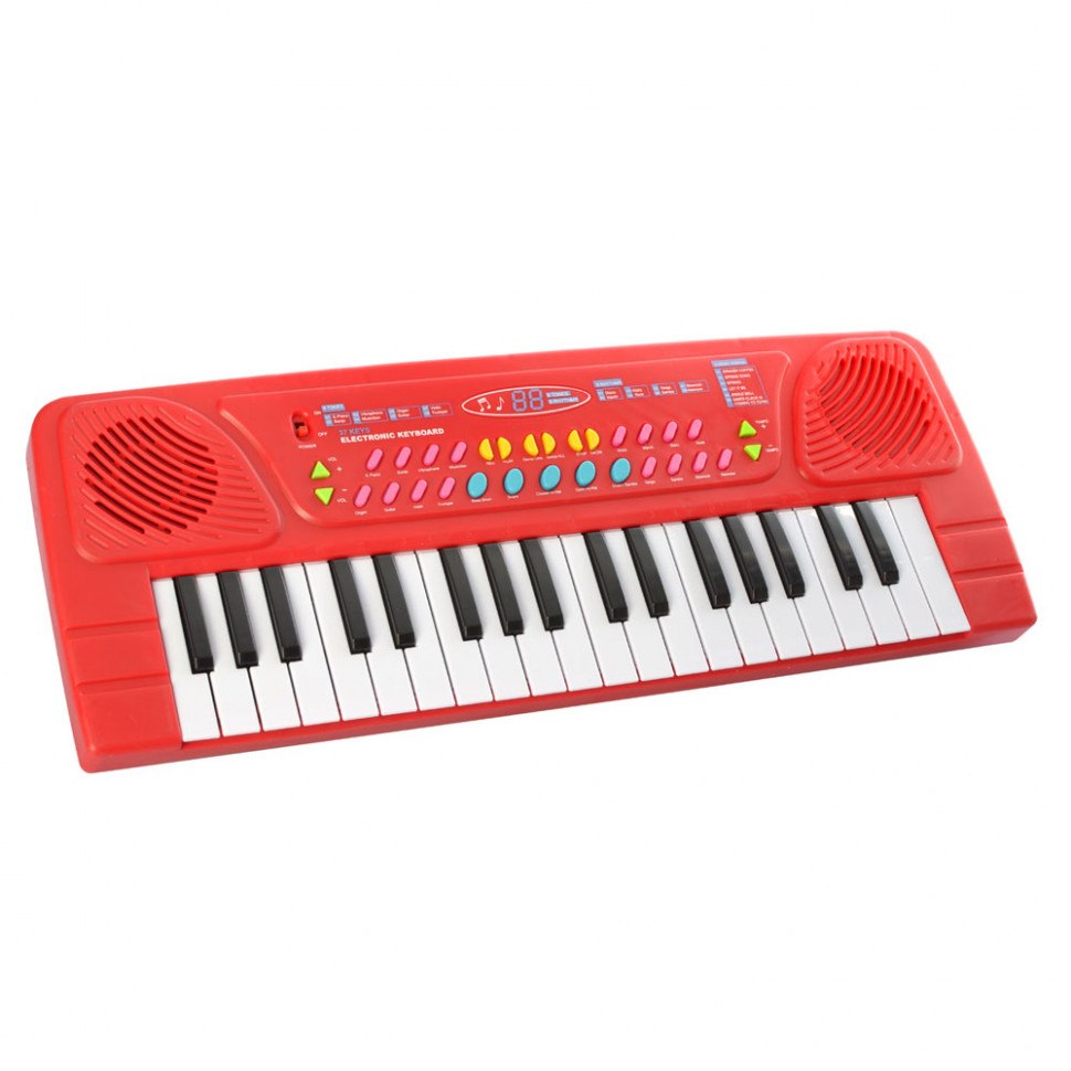 

Детский синтезатор 37 клавиш BX-1605C(Red) (Красный)