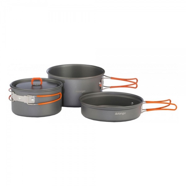 

Набор посуды Vango Hard Anodised Adventure Cook Kit Grey (ACXCOOK HRATAW)