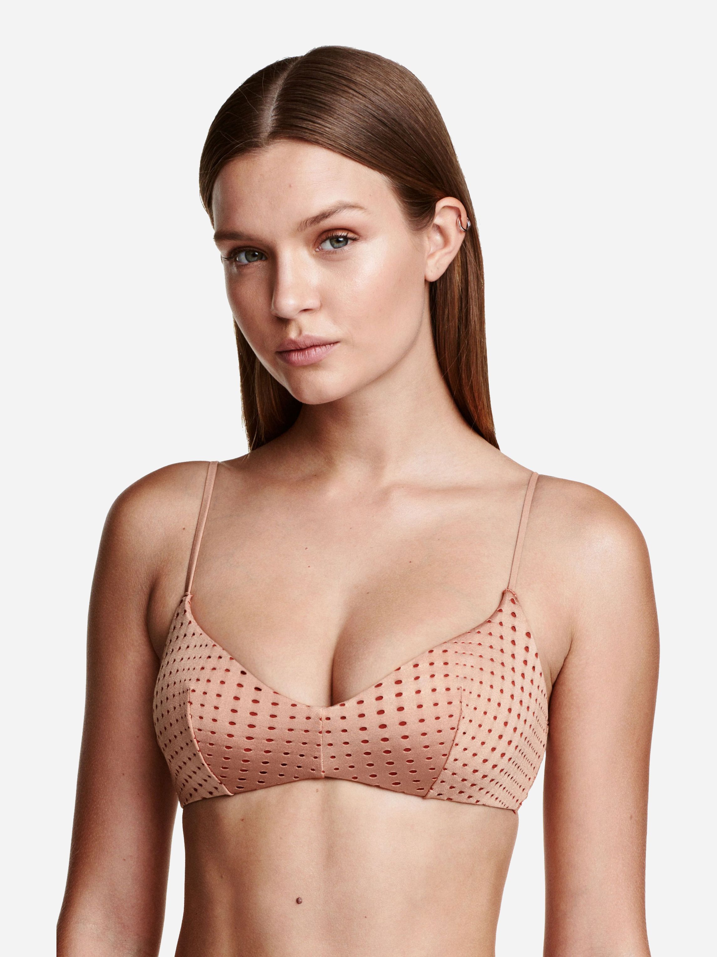 

Верхняя часть купальника H&M 3056635 42 Бежевая