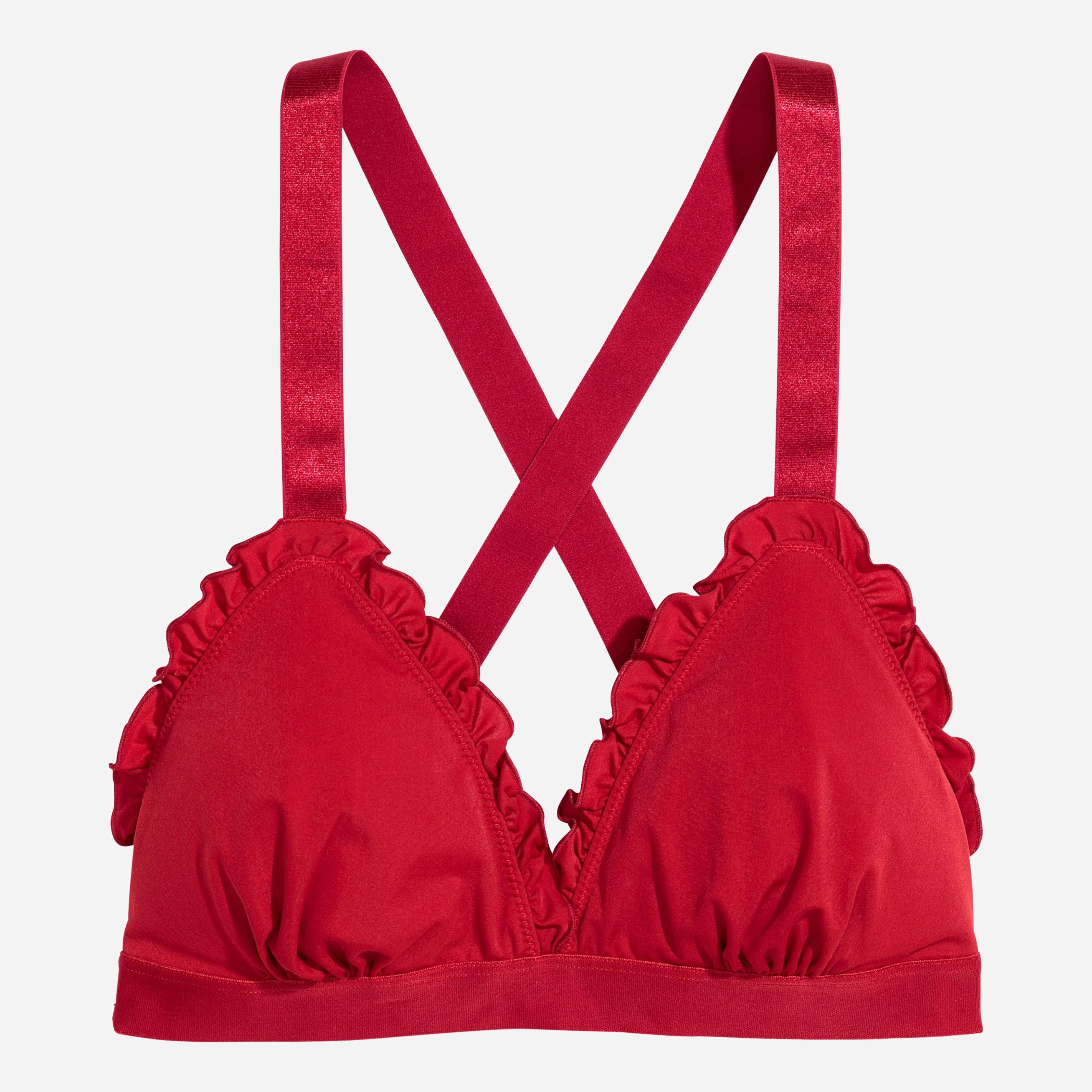 

Верхняя часть купальника H&M 5506186 42 Красная