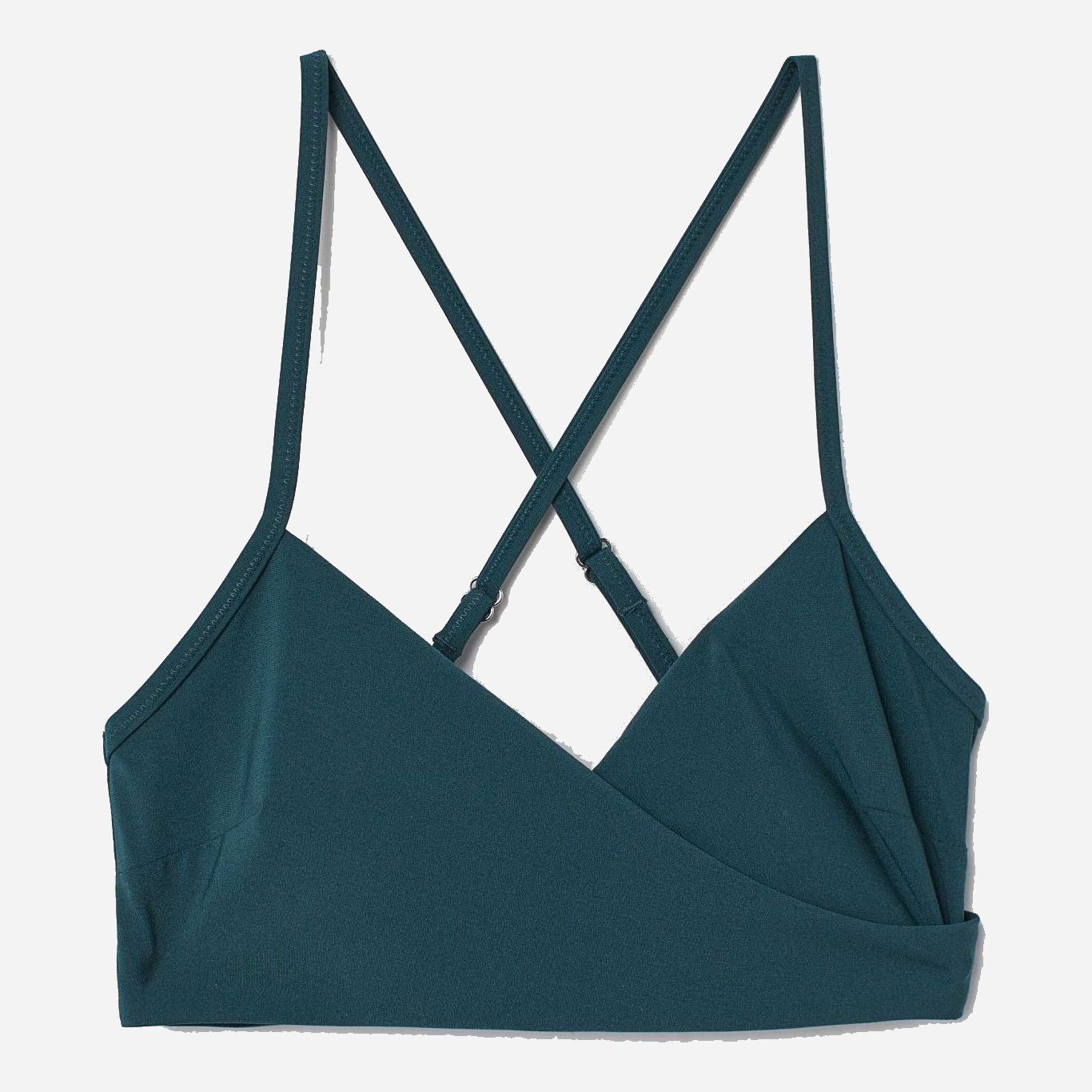 

Верхняя часть купальника H&M 04-0689038-9 38 Темно-зеленая (СА2000001848081)