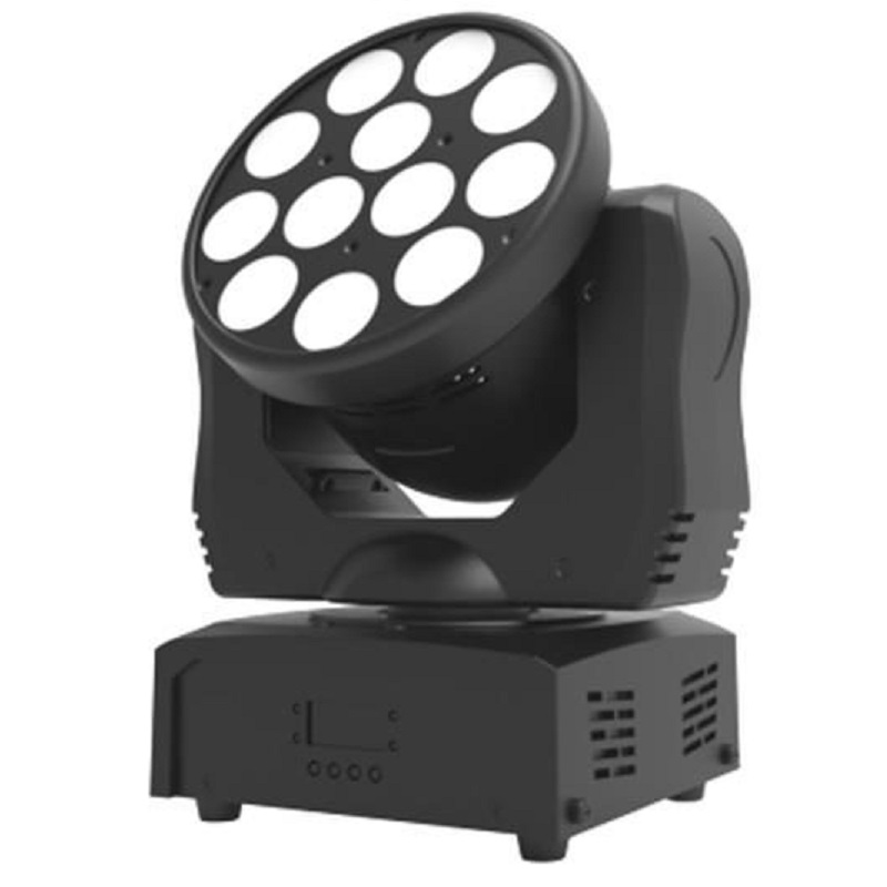 

Светодиодная LED голова M-YLW12-12 RGBWA UV LED MOVING HEAD 12*12W 6 в 1