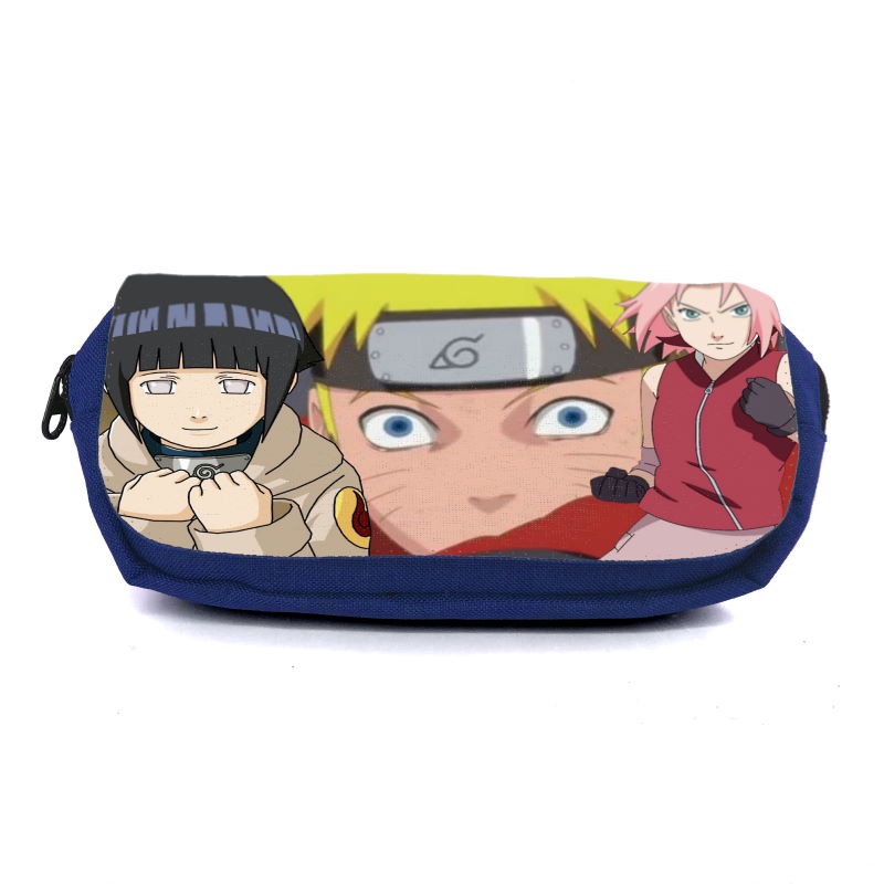 

Школьный пенал Наруто 004 (Naruto) органайзер универсальный (NRT-004-blu) синий