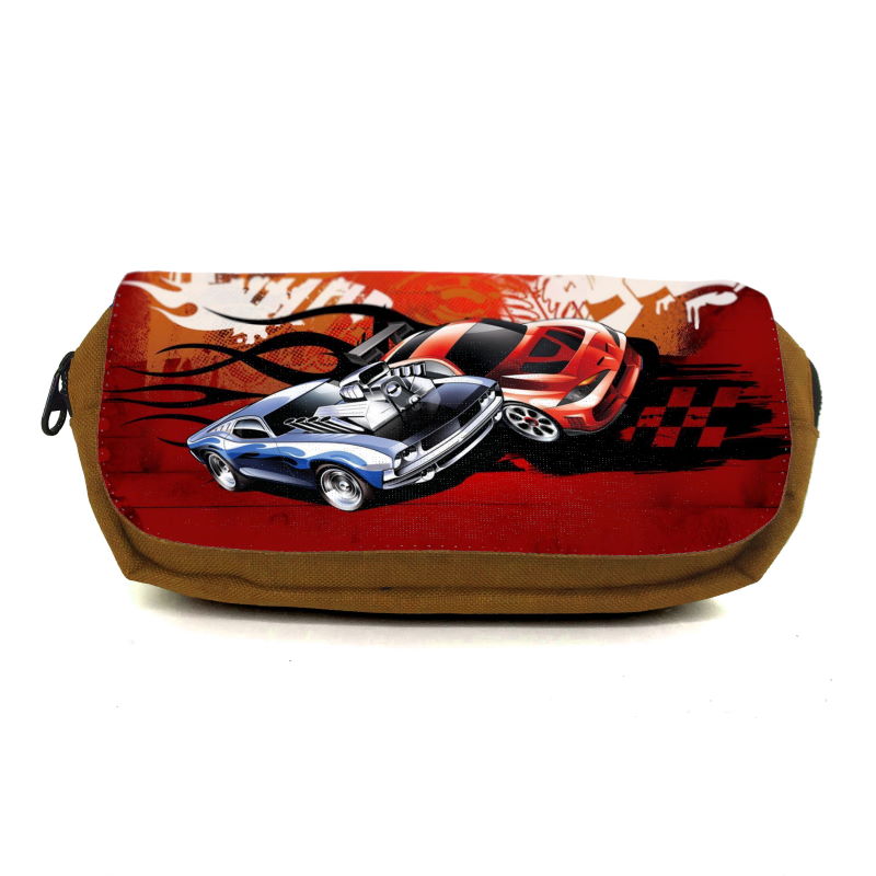 

Школьный пенал Хот Вилс 001 (Hot Wheels) органайзер универсальный (HW-001-orn) оранжевый