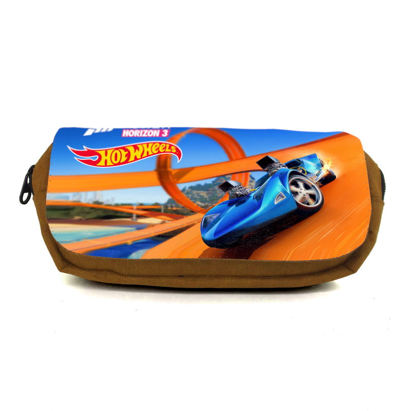 

Школьный пенал Хот Вилс 0011 (Hot Wheels) органайзер универсальный (HW-0011-orn) оранжевый