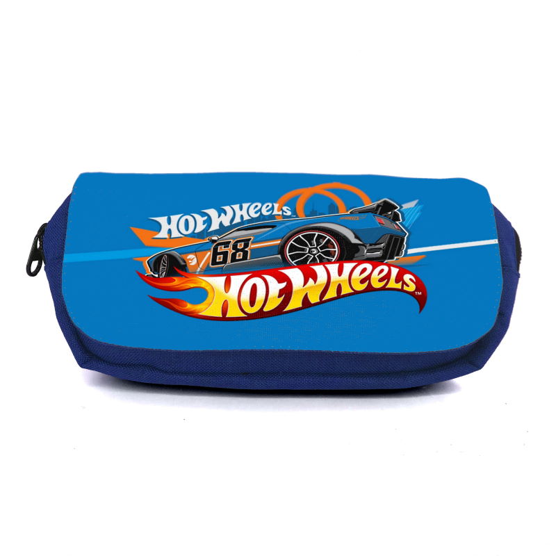 

Школьный пенал Хот Вилс 007 (Hot Wheels) органайзер универсальный (HW-007-blu) синий